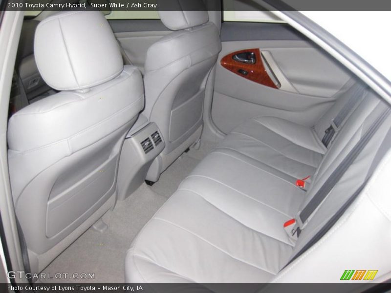 Super White / Ash Gray 2010 Toyota Camry Hybrid