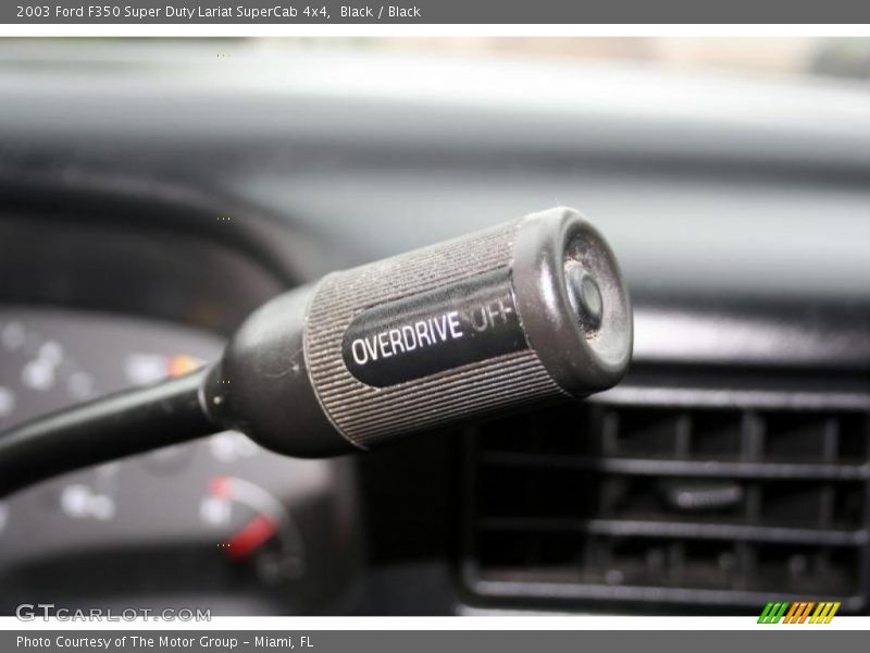 Black / Black 2003 Ford F350 Super Duty Lariat SuperCab 4x4