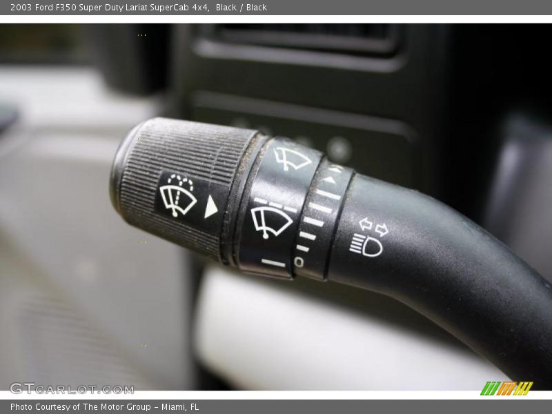 Black / Black 2003 Ford F350 Super Duty Lariat SuperCab 4x4