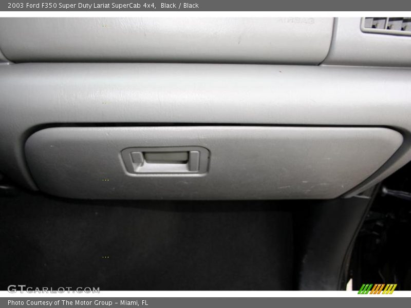 Black / Black 2003 Ford F350 Super Duty Lariat SuperCab 4x4