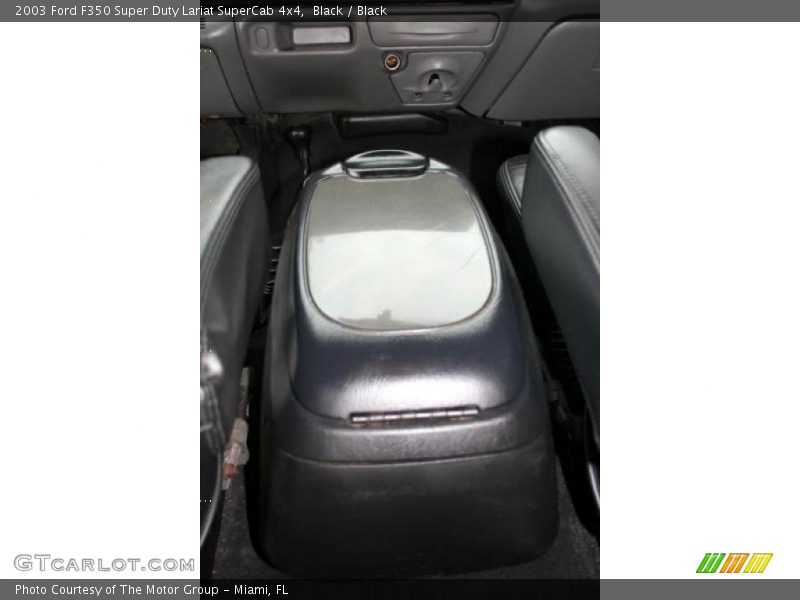 Black / Black 2003 Ford F350 Super Duty Lariat SuperCab 4x4