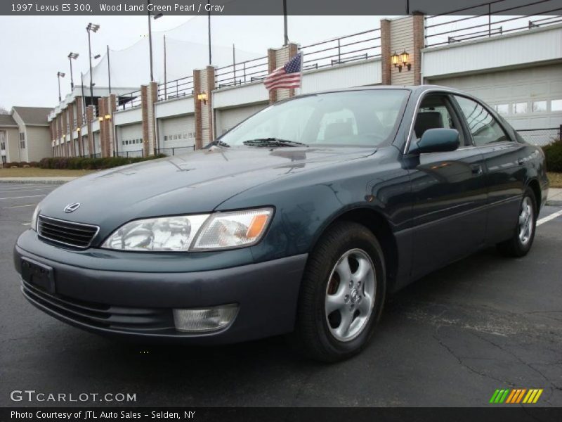 Wood Land Green Pearl / Gray 1997 Lexus ES 300