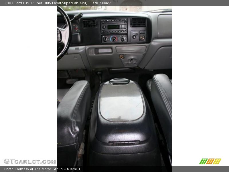 Black / Black 2003 Ford F350 Super Duty Lariat SuperCab 4x4