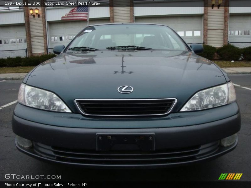 Wood Land Green Pearl / Gray 1997 Lexus ES 300