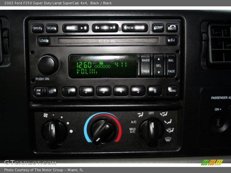 Black / Black 2003 Ford F350 Super Duty Lariat SuperCab 4x4