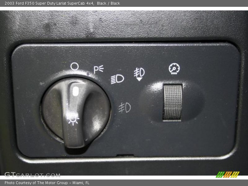 Black / Black 2003 Ford F350 Super Duty Lariat SuperCab 4x4