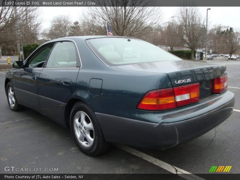 Wood Land Green Pearl / Gray 1997 Lexus ES 300