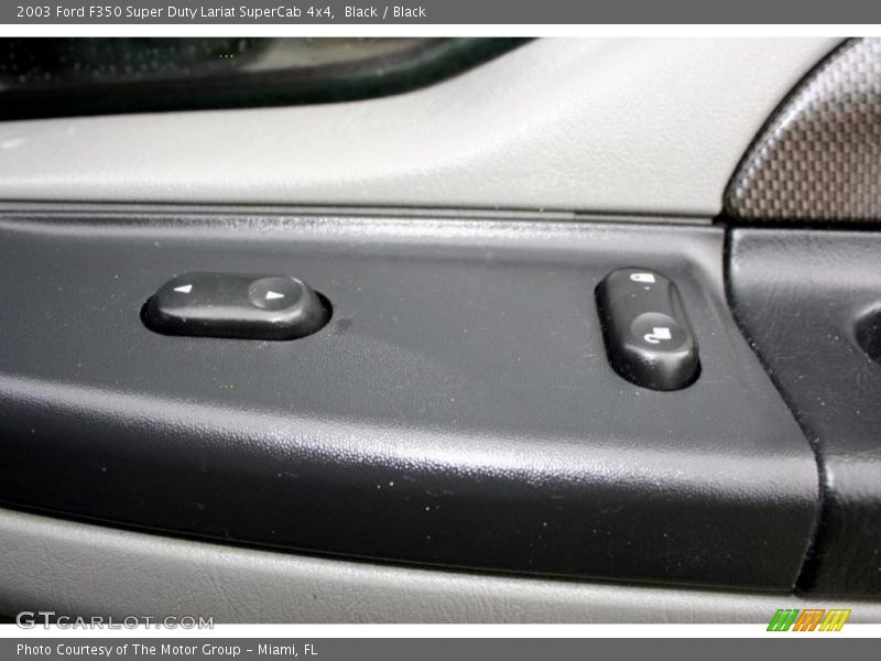 Black / Black 2003 Ford F350 Super Duty Lariat SuperCab 4x4