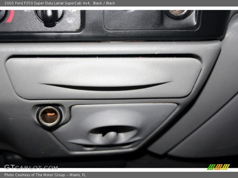 Black / Black 2003 Ford F350 Super Duty Lariat SuperCab 4x4