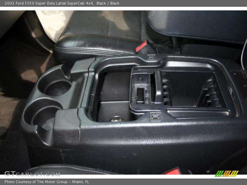 Black / Black 2003 Ford F350 Super Duty Lariat SuperCab 4x4