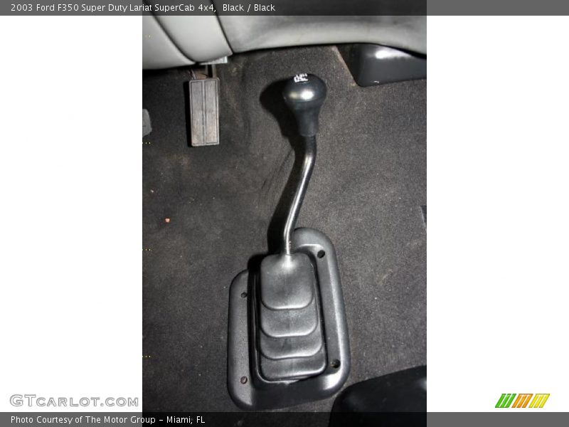 Black / Black 2003 Ford F350 Super Duty Lariat SuperCab 4x4