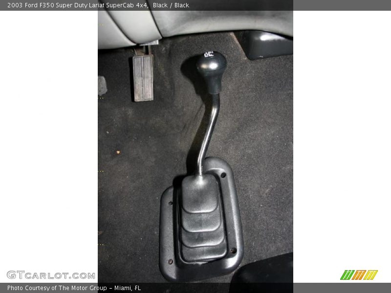 Black / Black 2003 Ford F350 Super Duty Lariat SuperCab 4x4