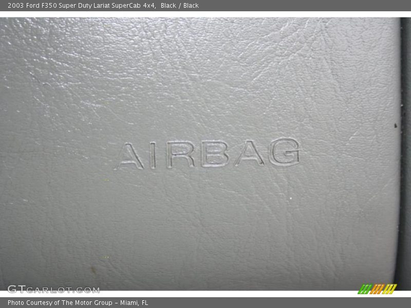 Black / Black 2003 Ford F350 Super Duty Lariat SuperCab 4x4