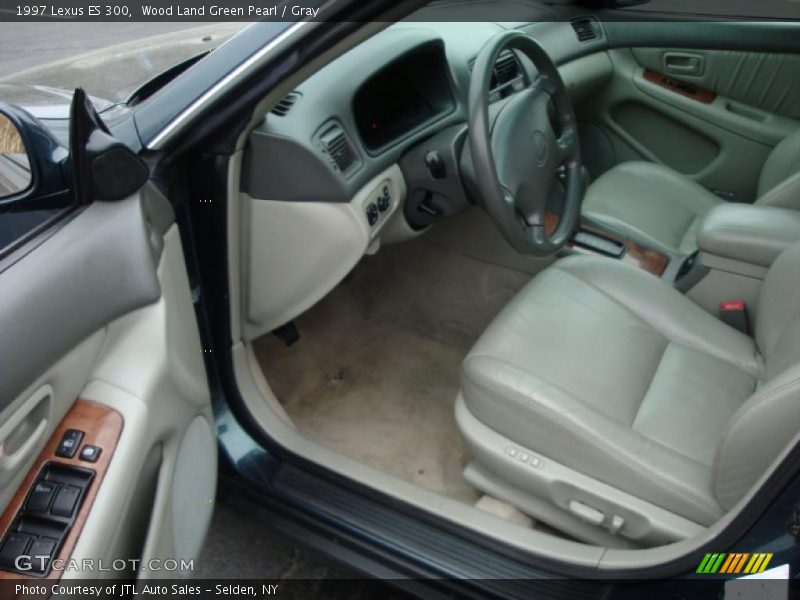 Wood Land Green Pearl / Gray 1997 Lexus ES 300