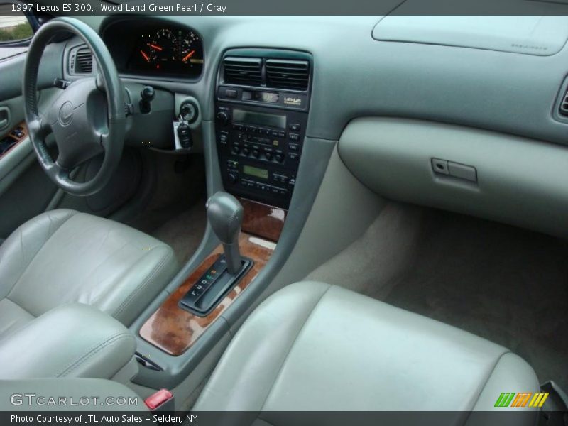 Wood Land Green Pearl / Gray 1997 Lexus ES 300