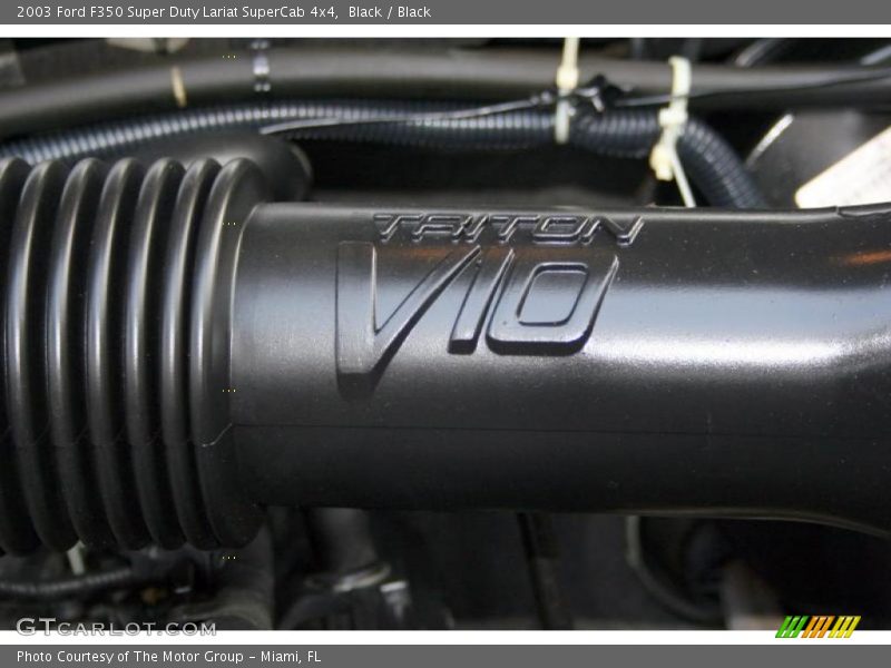 Black / Black 2003 Ford F350 Super Duty Lariat SuperCab 4x4