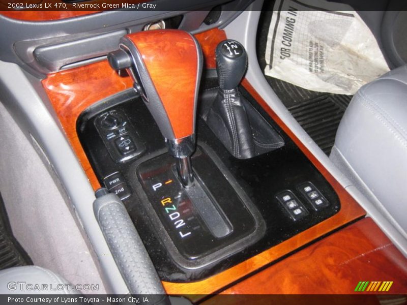 Riverrock Green Mica / Gray 2002 Lexus LX 470