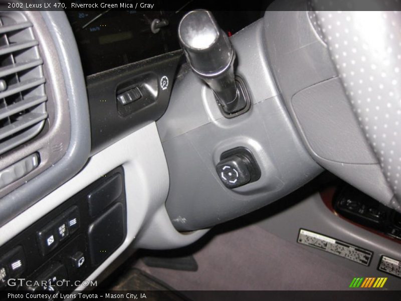 Riverrock Green Mica / Gray 2002 Lexus LX 470