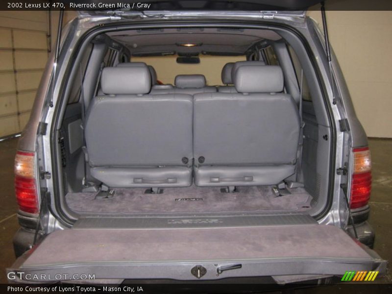 Riverrock Green Mica / Gray 2002 Lexus LX 470