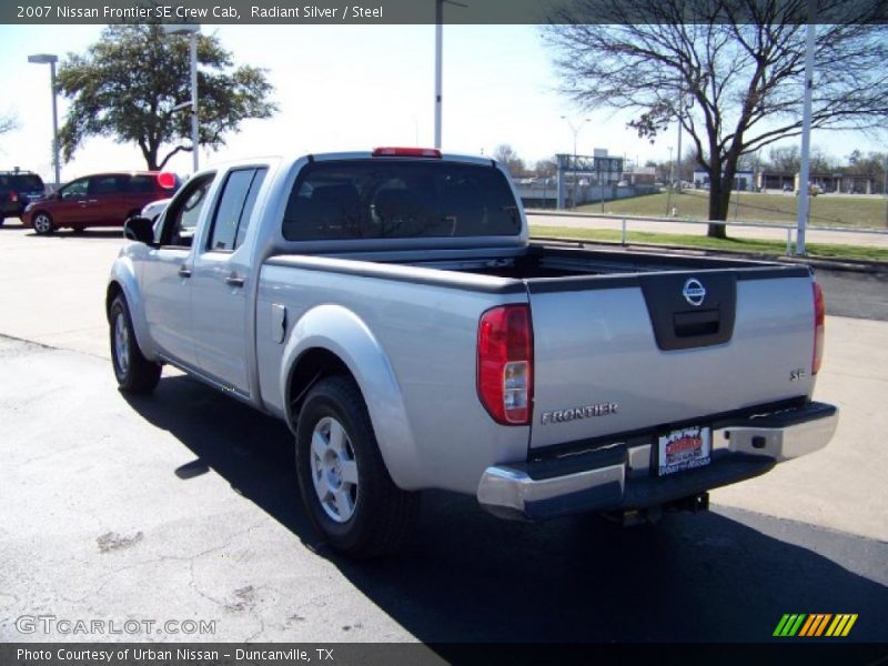 Radiant Silver / Steel 2007 Nissan Frontier SE Crew Cab
