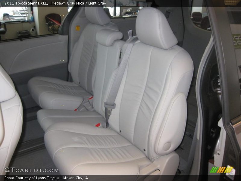 Predawn Gray Mica / Light Gray 2011 Toyota Sienna XLE