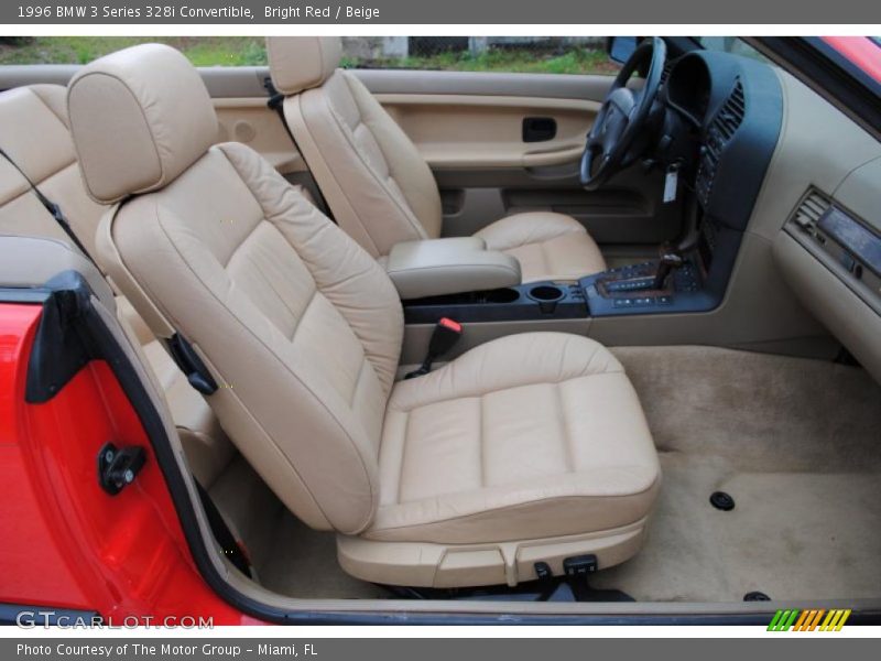  1996 3 Series 328i Convertible Beige Interior