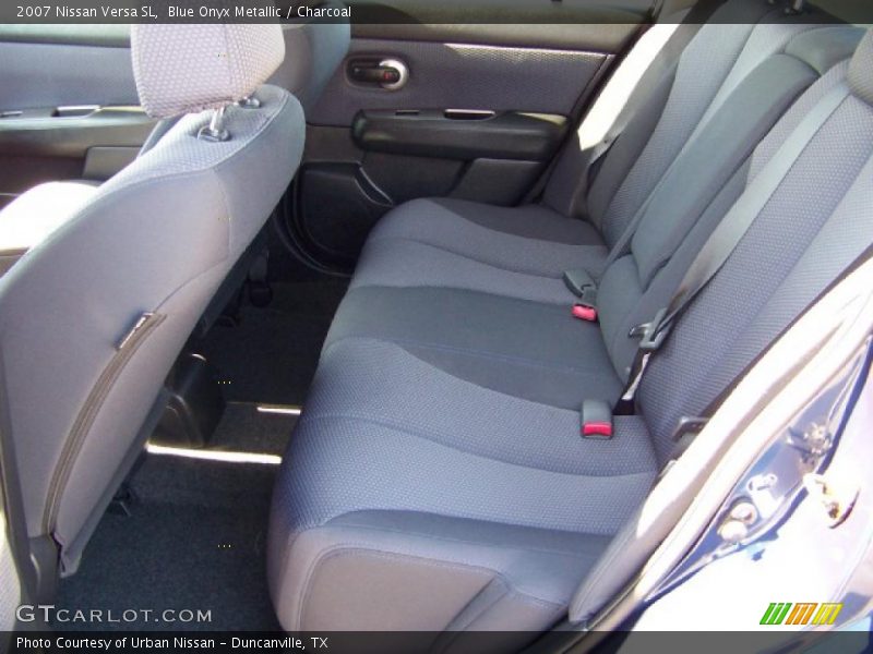 Blue Onyx Metallic / Charcoal 2007 Nissan Versa SL