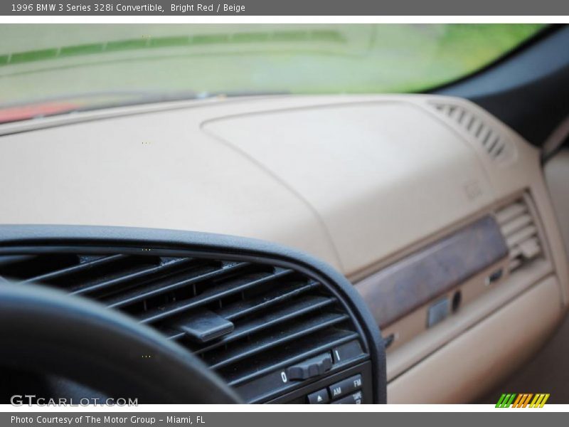 Bright Red / Beige 1996 BMW 3 Series 328i Convertible