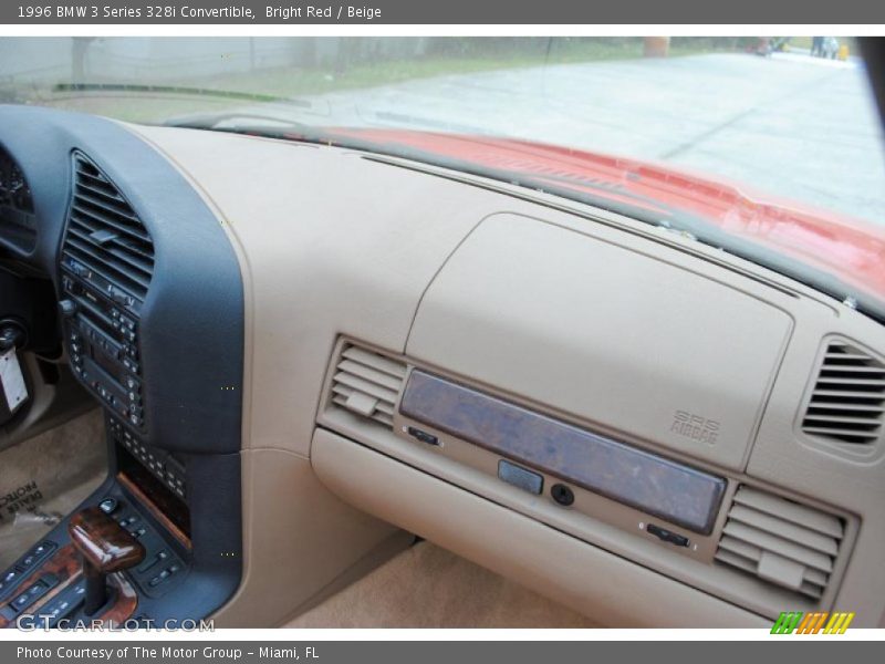 Bright Red / Beige 1996 BMW 3 Series 328i Convertible