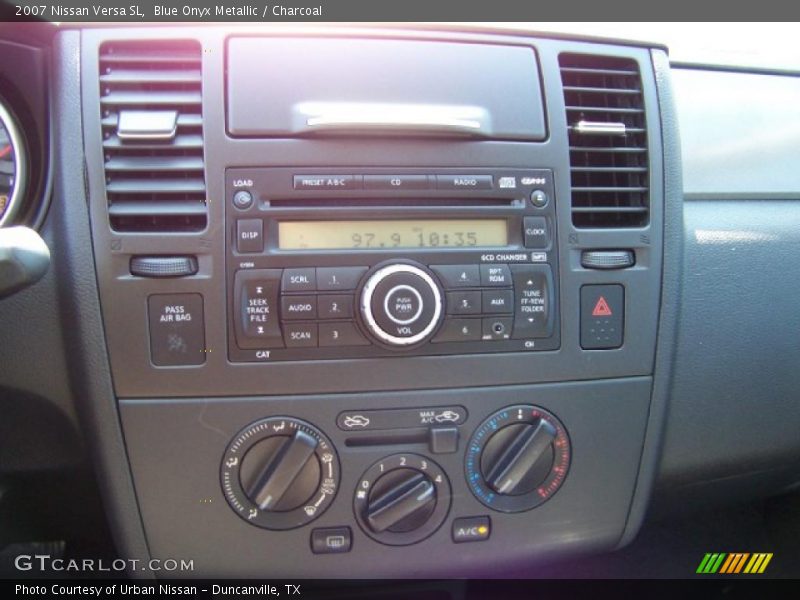 Blue Onyx Metallic / Charcoal 2007 Nissan Versa SL
