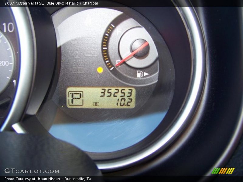 Blue Onyx Metallic / Charcoal 2007 Nissan Versa SL