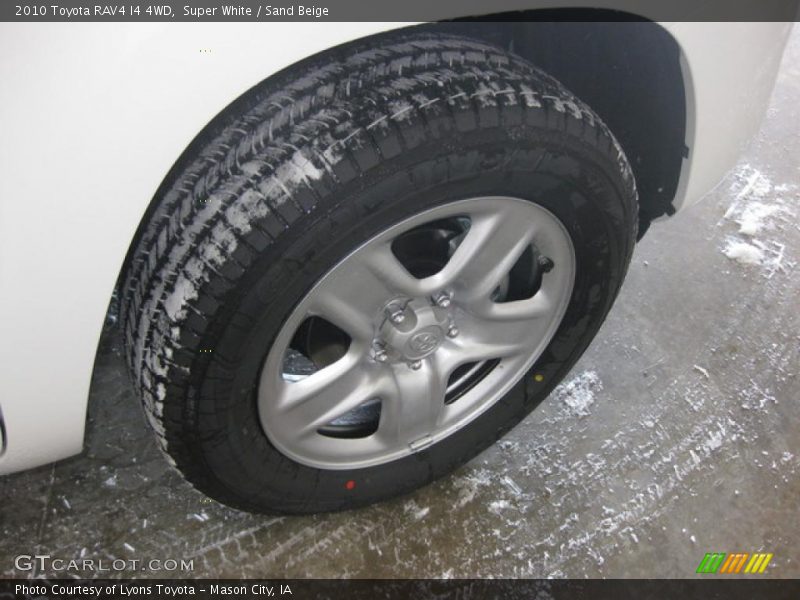 Super White / Sand Beige 2010 Toyota RAV4 I4 4WD