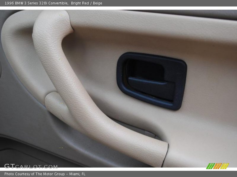 Bright Red / Beige 1996 BMW 3 Series 328i Convertible