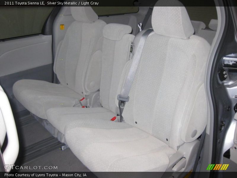 Silver Sky Metallic / Light Gray 2011 Toyota Sienna LE