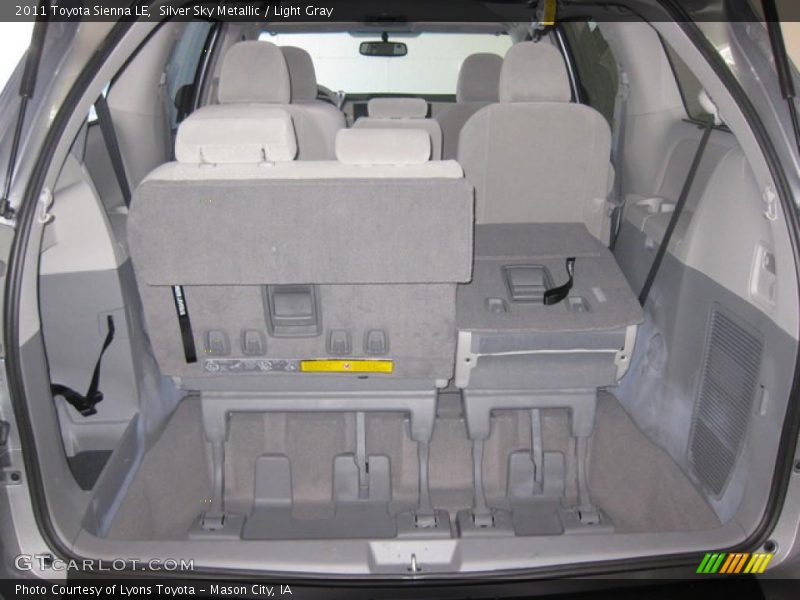 Silver Sky Metallic / Light Gray 2011 Toyota Sienna LE