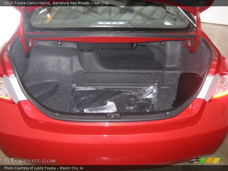 Barcelona Red Metallic / Ash Gray 2010 Toyota Camry Hybrid