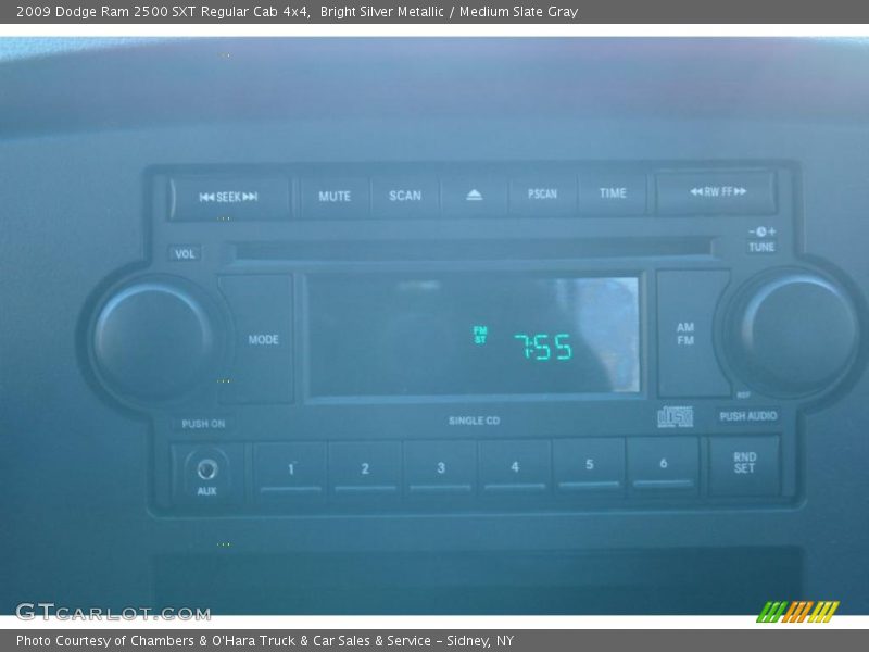 Bright Silver Metallic / Medium Slate Gray 2009 Dodge Ram 2500 SXT Regular Cab 4x4