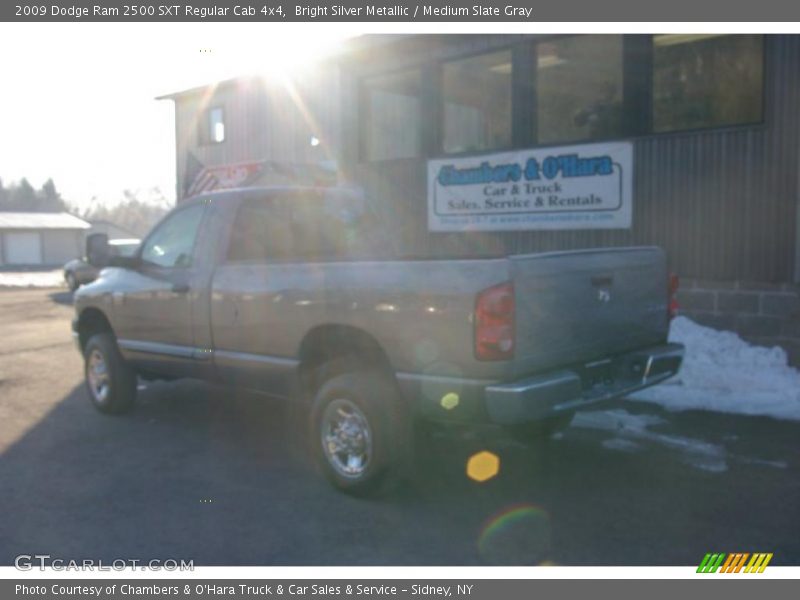 Bright Silver Metallic / Medium Slate Gray 2009 Dodge Ram 2500 SXT Regular Cab 4x4