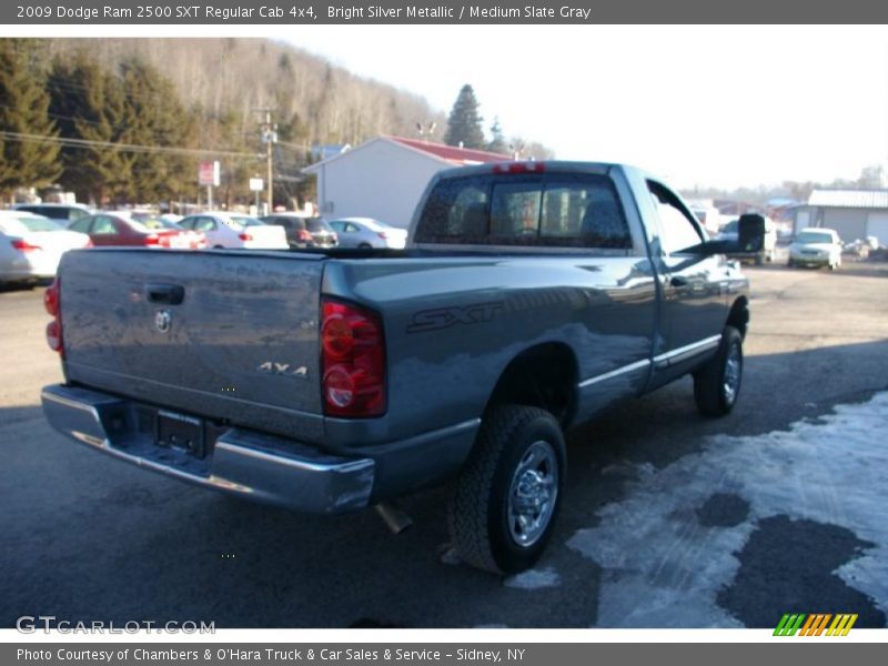 Bright Silver Metallic / Medium Slate Gray 2009 Dodge Ram 2500 SXT Regular Cab 4x4