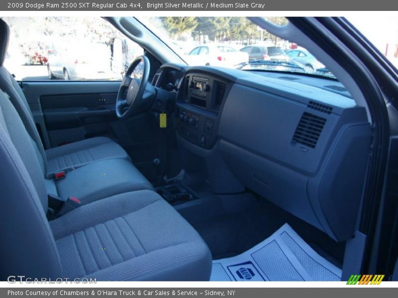 Bright Silver Metallic / Medium Slate Gray 2009 Dodge Ram 2500 SXT Regular Cab 4x4