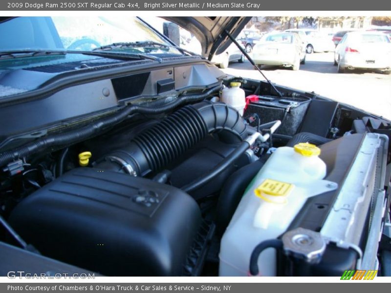 Bright Silver Metallic / Medium Slate Gray 2009 Dodge Ram 2500 SXT Regular Cab 4x4