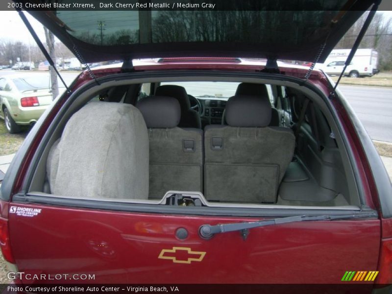 Dark Cherry Red Metallic / Medium Gray 2003 Chevrolet Blazer Xtreme
