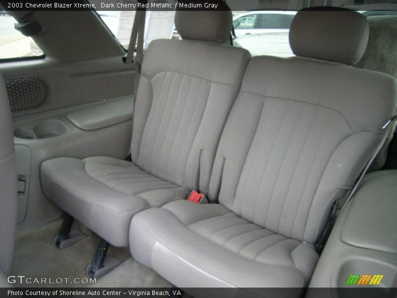Dark Cherry Red Metallic / Medium Gray 2003 Chevrolet Blazer Xtreme