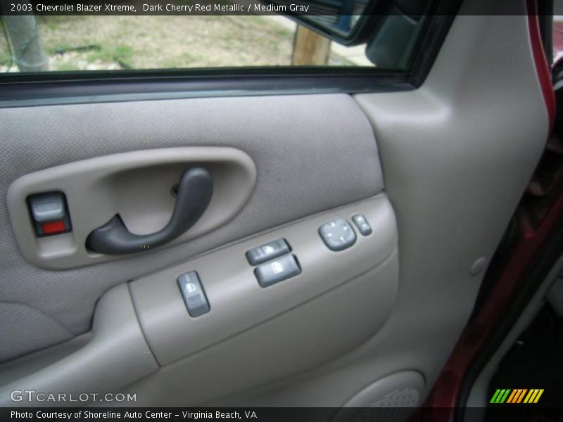 Dark Cherry Red Metallic / Medium Gray 2003 Chevrolet Blazer Xtreme