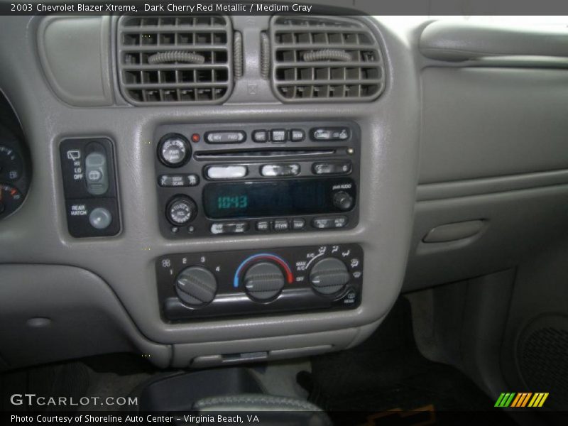 Dark Cherry Red Metallic / Medium Gray 2003 Chevrolet Blazer Xtreme