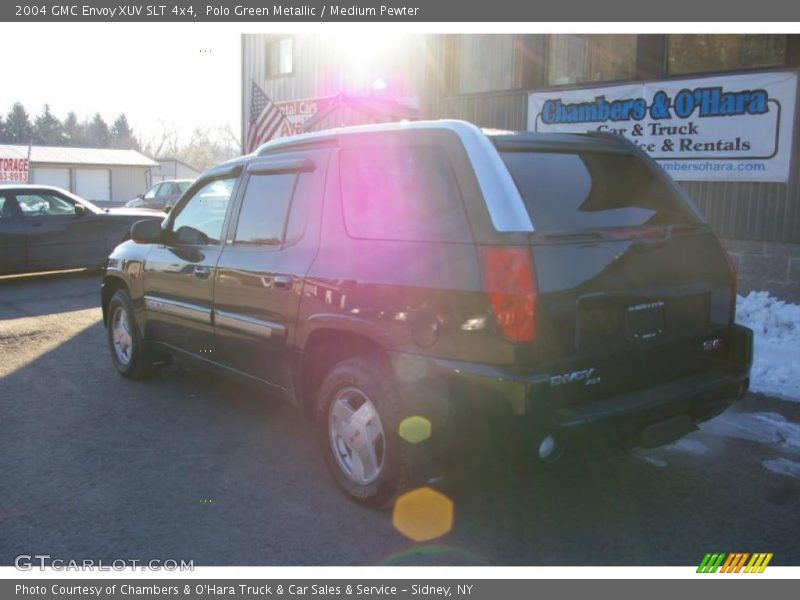 Polo Green Metallic / Medium Pewter 2004 GMC Envoy XUV SLT 4x4