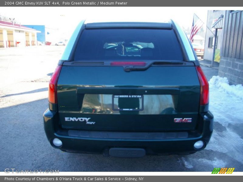Polo Green Metallic / Medium Pewter 2004 GMC Envoy XUV SLT 4x4