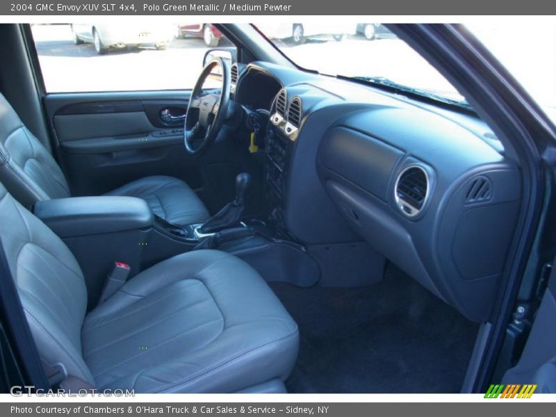 Polo Green Metallic / Medium Pewter 2004 GMC Envoy XUV SLT 4x4