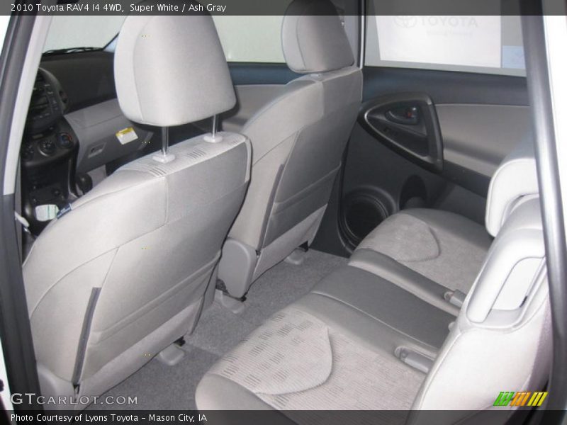 Super White / Ash Gray 2010 Toyota RAV4 I4 4WD