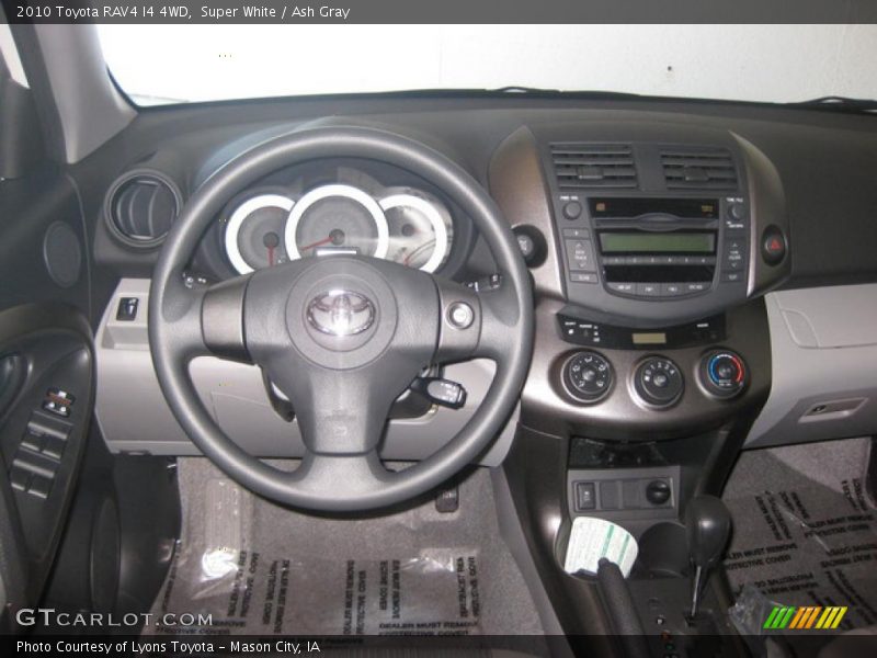 Super White / Ash Gray 2010 Toyota RAV4 I4 4WD